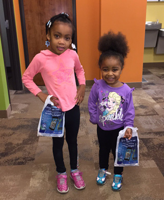 Photo of a happy children in a pediatric dental clinic
